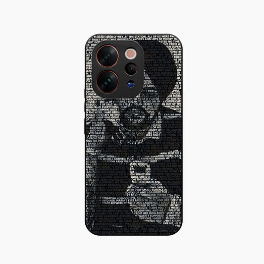 Sidhu Moosewala Minimal Text Art Vivo V70 5G Back Cover
