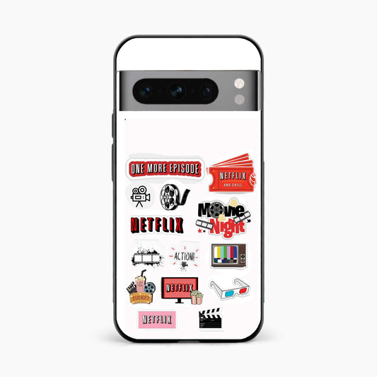 Movie Lover Google Pixel 8 Pro Aesthetic Back Cover