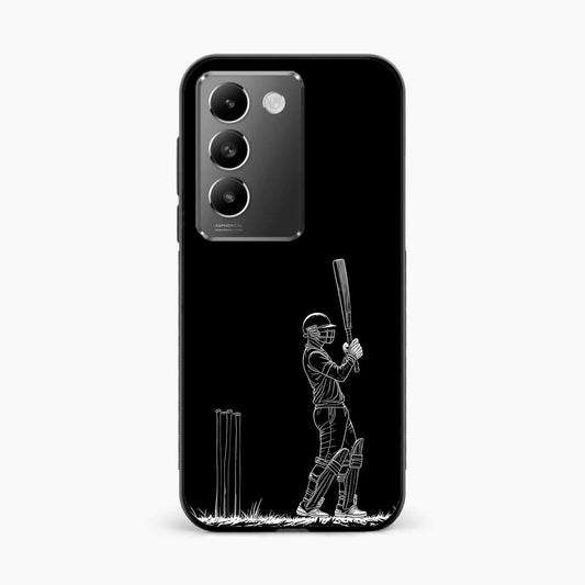Cricket Minimal Line Art Vivo T3 5G Back Cover