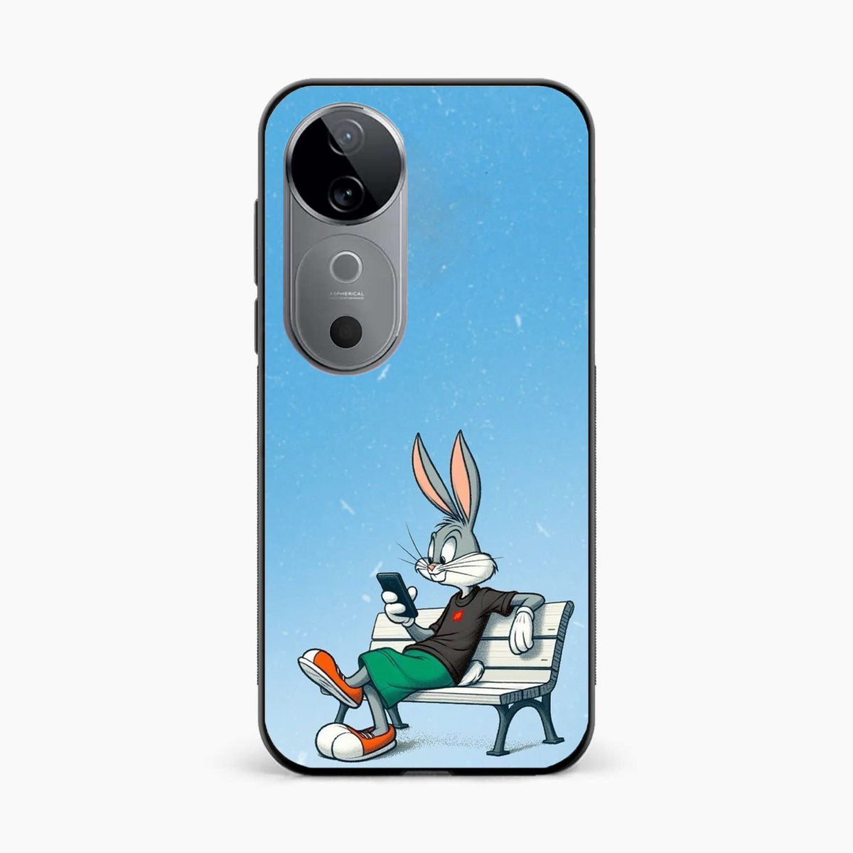 Chill Bunny Aesthetic Vivo V40 Pro 5G Back Cover