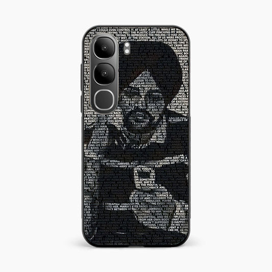 Sidhu Moosewala Minimal Text Art Vivo Y31 5G Back Cover