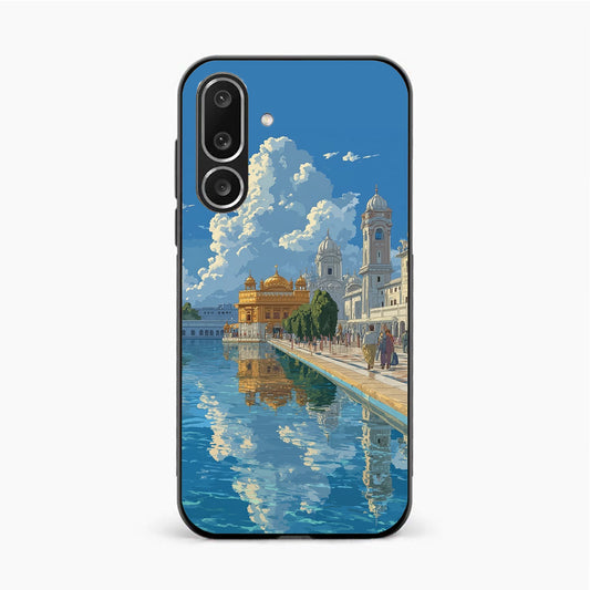 Golden Temple Peace & Faith Samsung F56 Back Cover