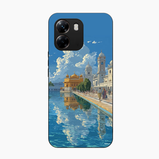 Golden Temple Peace & Faith Oppo A6x 5g Back Covers