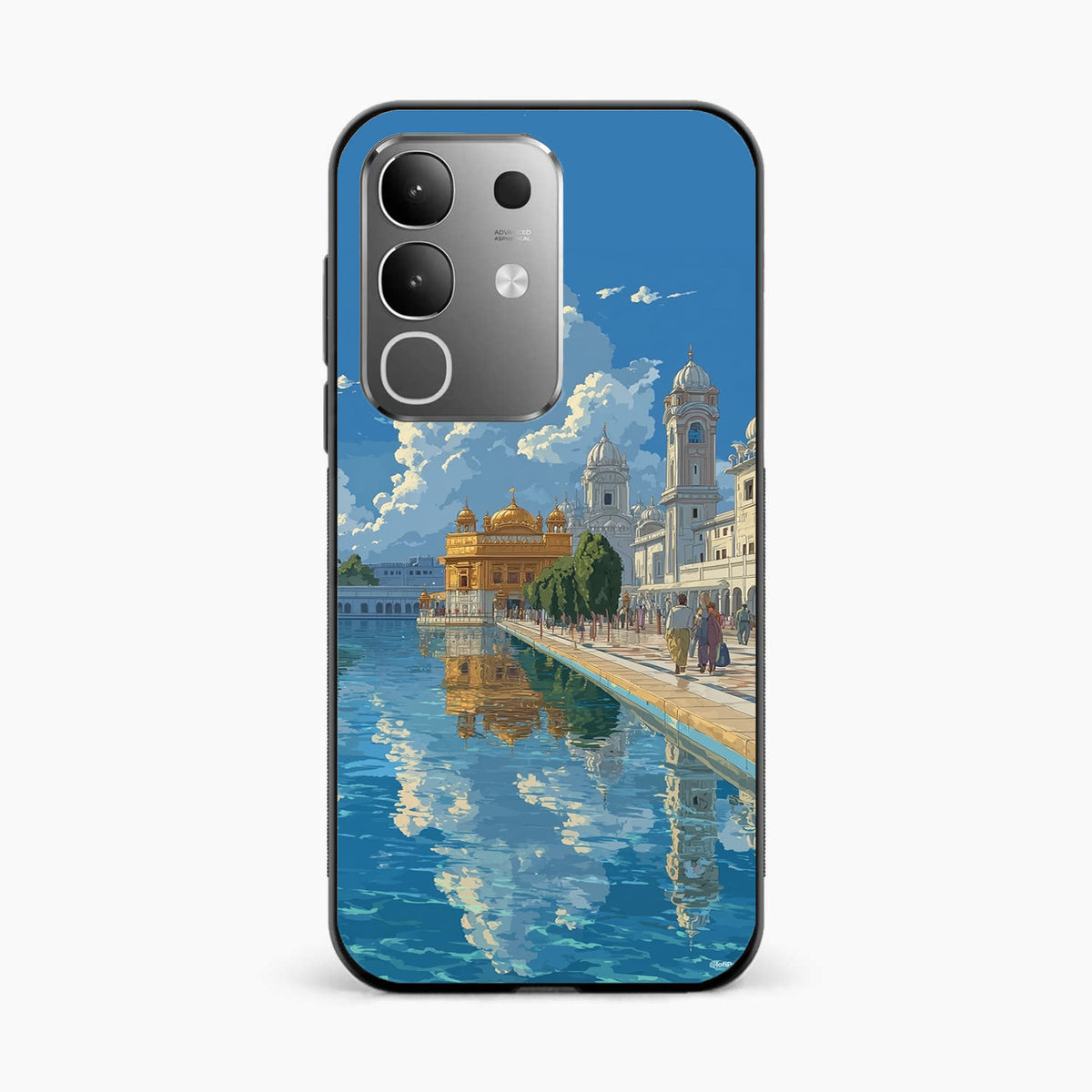 Golden Temple Peace & Faith Vivo Y31 Pro 5G Back Cover