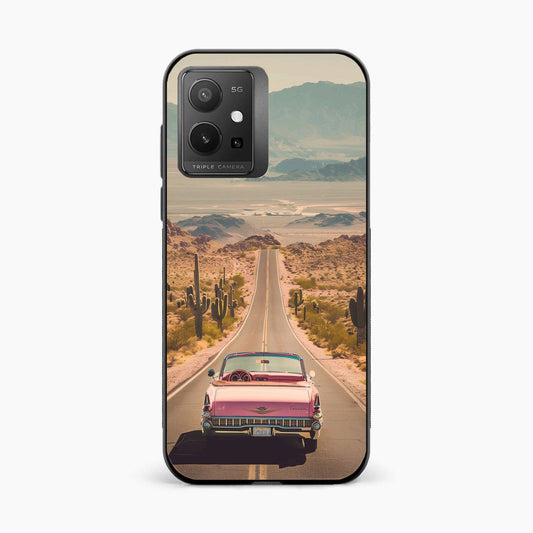 Classic Car Scenic Vivo T1 5G Back Cover