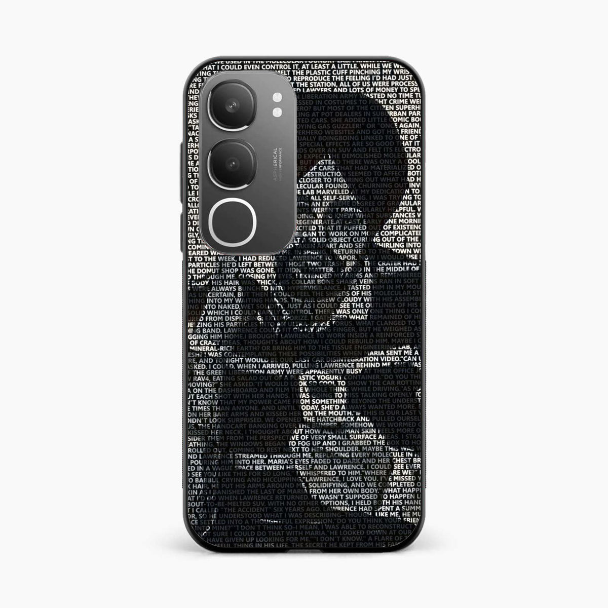 Sidhu Moosewala Minimal Text Art Vivo Y29 5G Back Cover
