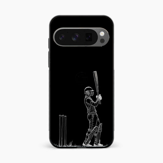 Cricket Minimal Line Art Google Pixel 10 Pro Back Cover