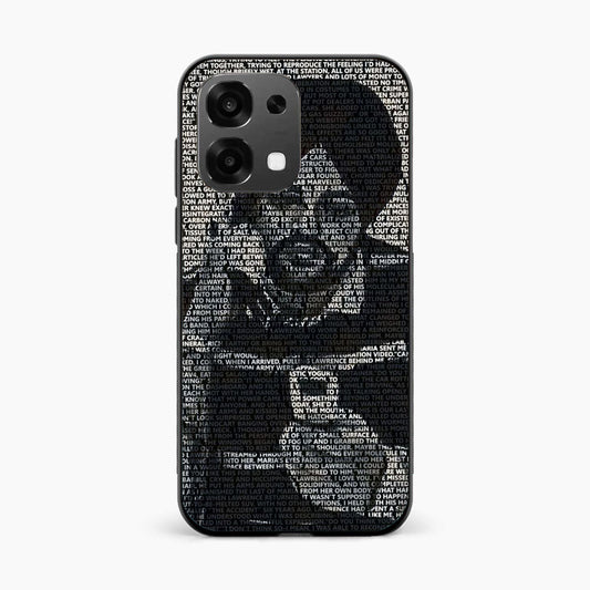 Sidhu Moosewala Minimal Text Art Oppo F31 5g Back Covers