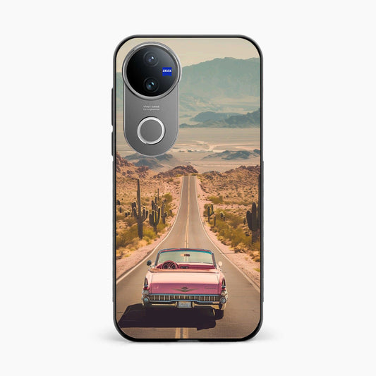 Classic Car Scenic Vivo V50 5G Back Cover
