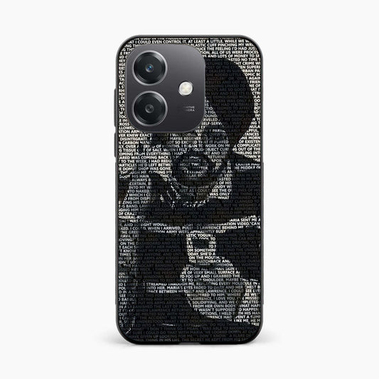 Sidhu Moosewala Minimal Text Art Oppo A3 5G Back Cover