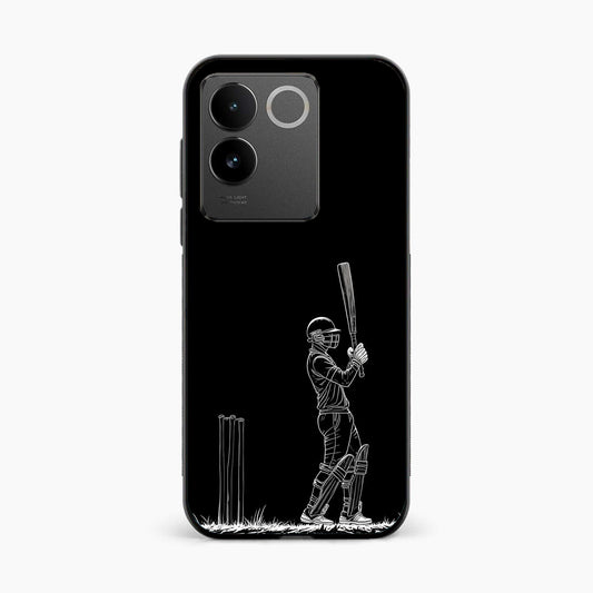 Cricket Minimal Line Art Vivo T2 Pro 5G Back Cover
