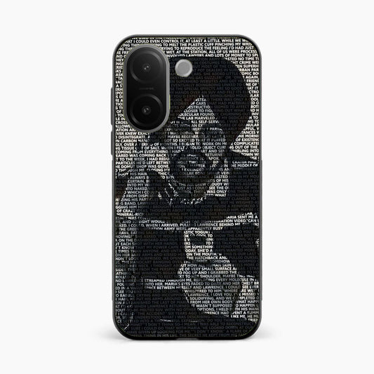 Sidhu Moosewala Minimal Text Art Vivo V60e 5G Back Cover