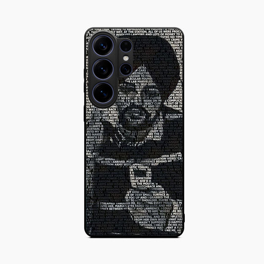 Sidhu Moosewala Minimal Text Art Samsung S26 Ultra Back Cover