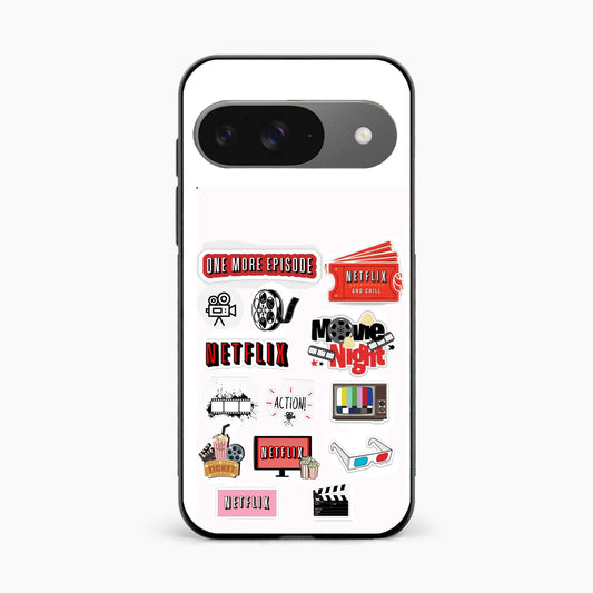 Movie Lover Google Pixel 9 Aesthetic Back Cover
