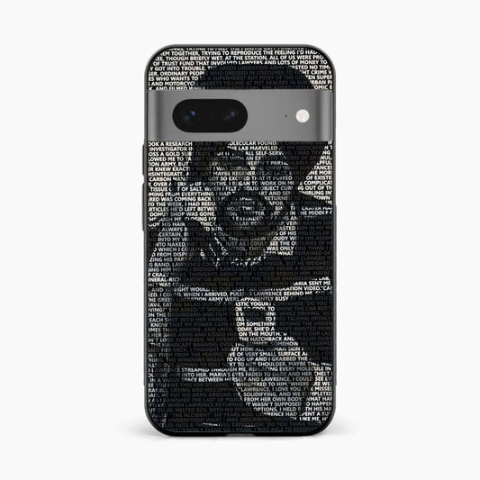 Sidhu Moosewala Minimal Text Art Google Pixel 8 Back Cover