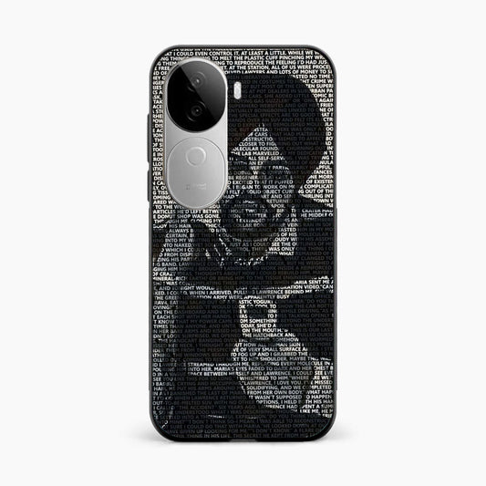 Sidhu Moosewala Minimal Text Art Vivo V40e 5g Back Cover