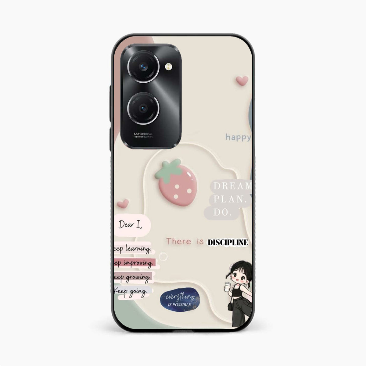 Dream Plan Do Vibes Vivo T3 Lite 5G Back Cover