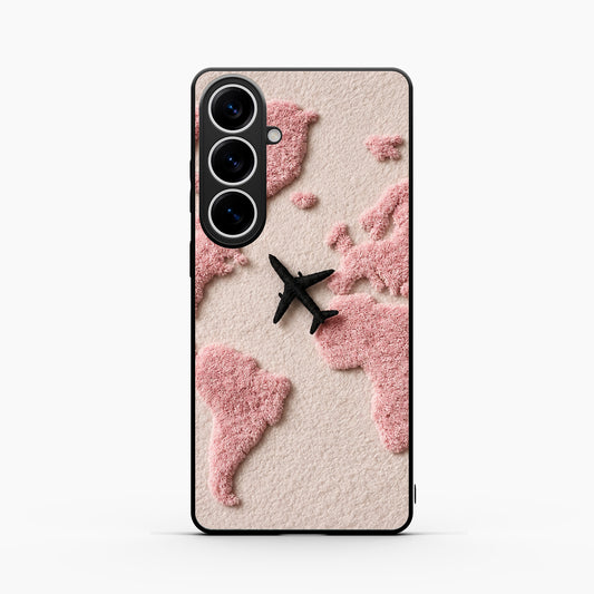Pink Travel Mood Samsung S26 Plus 5g Back Cover