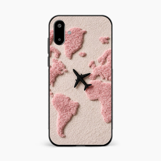 Pink Travel Mood Samsung M07 5g Back Cover