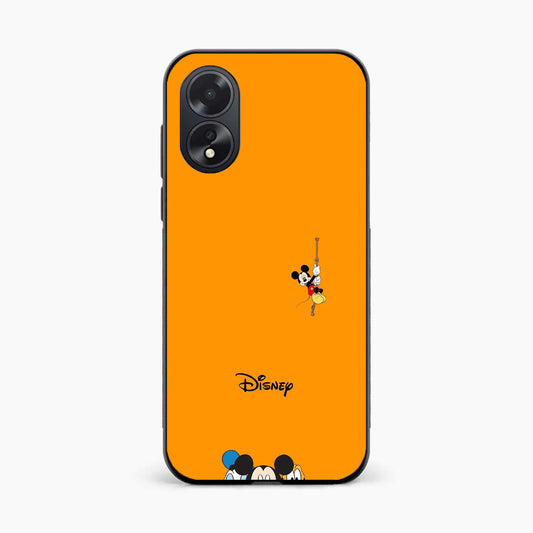 Cute Disney Peek Oppo A38 Back Cover