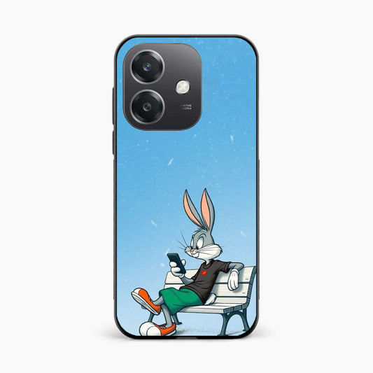 Chill Bunny Aesthetic Oppo A3x 5G Back Cover