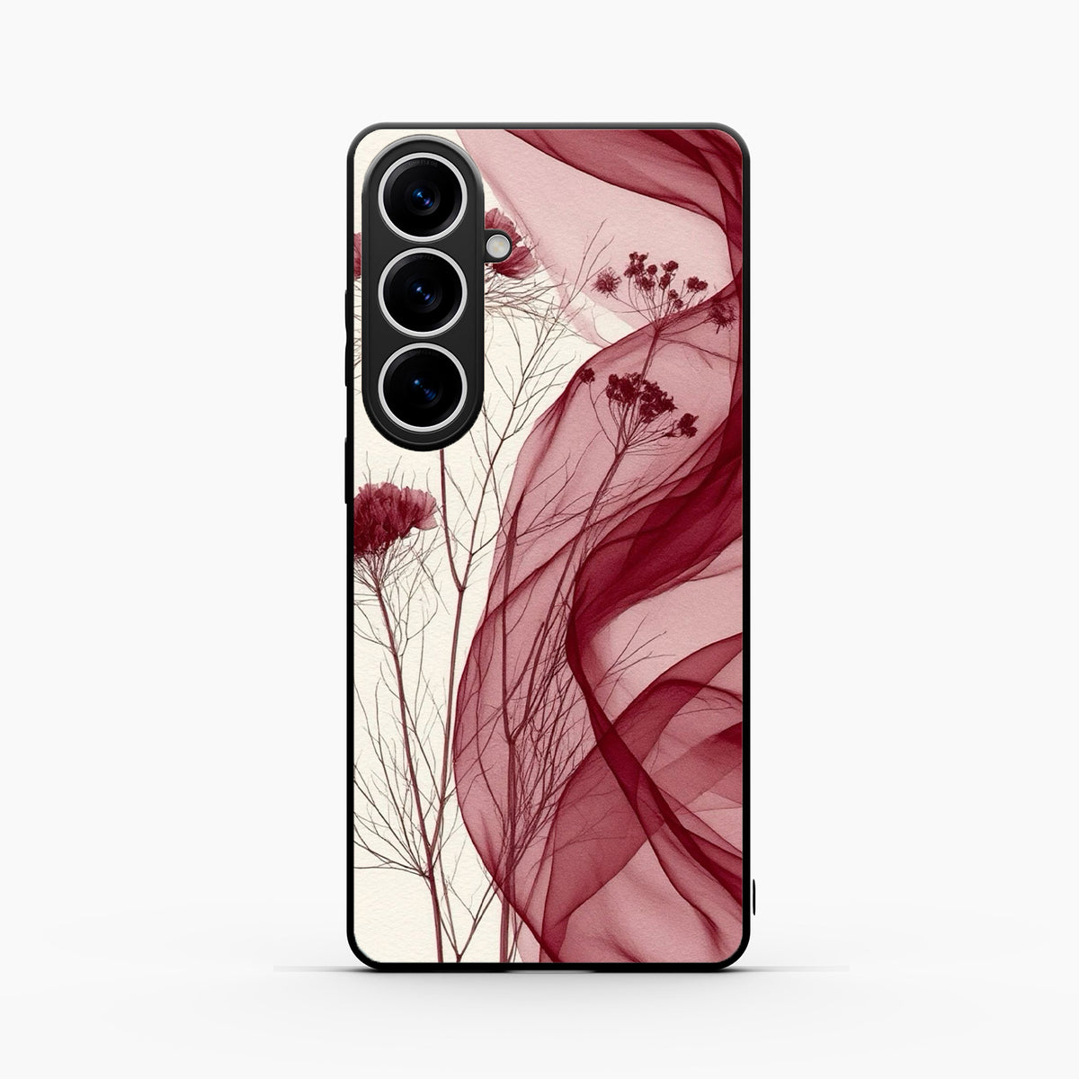 Red Floral Dream Samsung S26 Plus 5g Back Cover