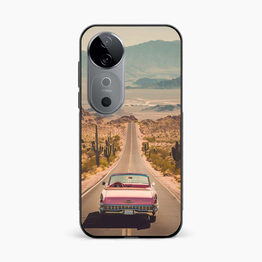Classic Car Scenic Vivo V40 5G Back Cover