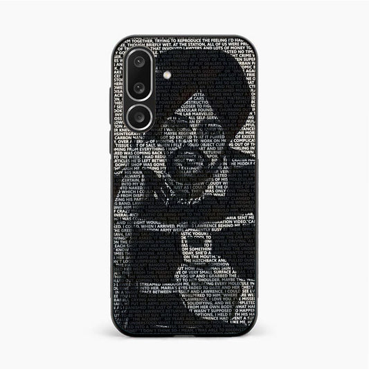 Sidhu Moosewala Minimal Text Art Samsung F56 Back Cover