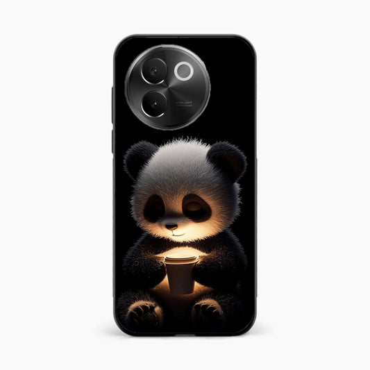 Soft Glow Panda Vivo V30e 5g Back Cover