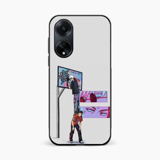 Gojo Unbothered Vibes Oppo F23 Back Cover