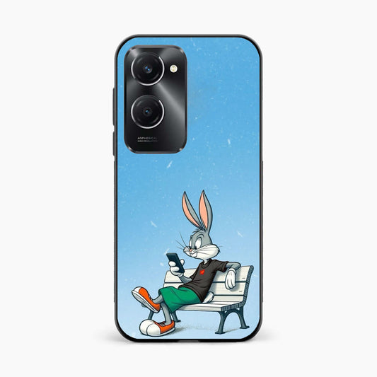 Chill Bunny Aesthetic Vivo Y28s 5G Back Cover