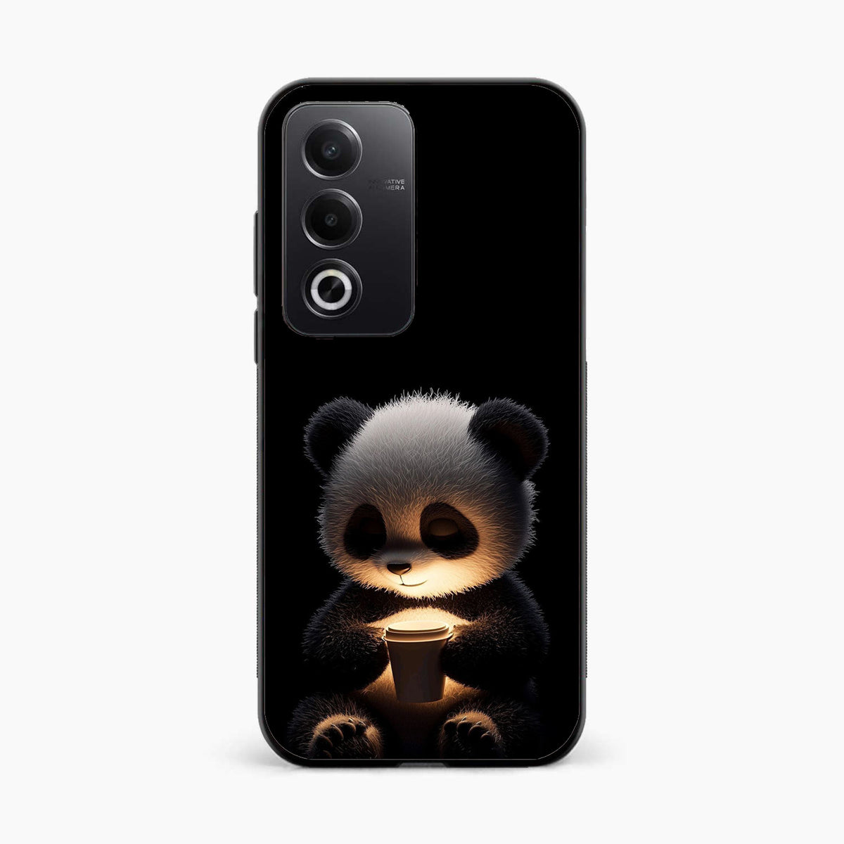 Soft Glow Panda Oppo A3 Pro Back Cover