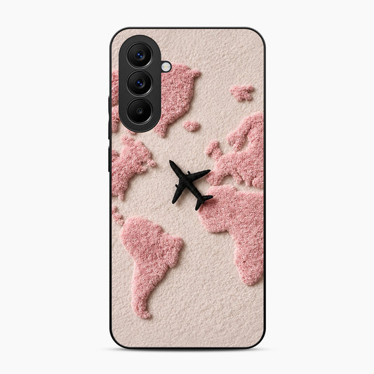 Pink Travel Mood Samsung A57 5g Back Cover