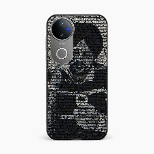 Sidhu Moosewala Minimal Text Art Vivo V50 5g Back Cover