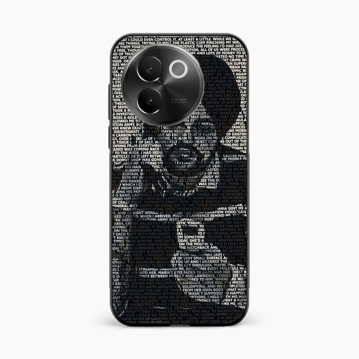 Sidhu Moosewala Minimal Text Art Vivo V30e 5g Back Cover