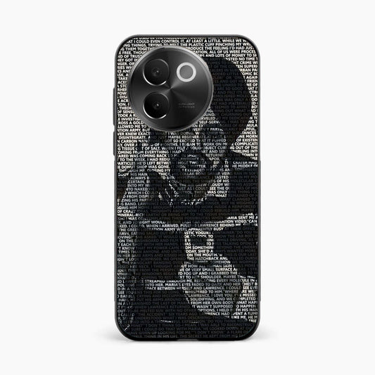 Sidhu Moosewala Minimal Text Art Vivo V30e 5g Back Cover