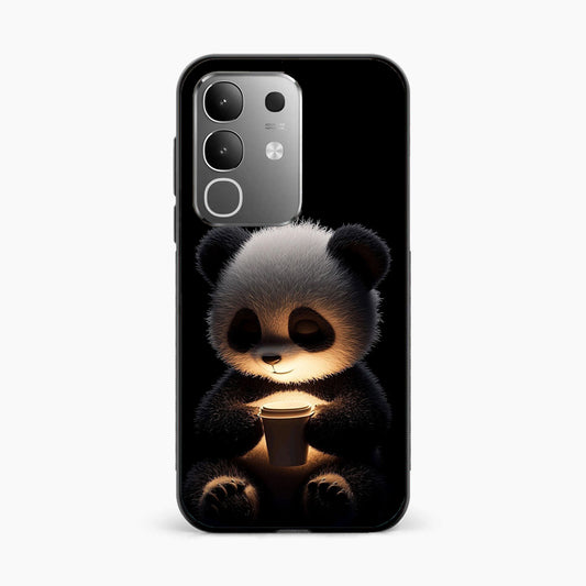 Soft Glow Panda Vivo T4x 5G Back Cover