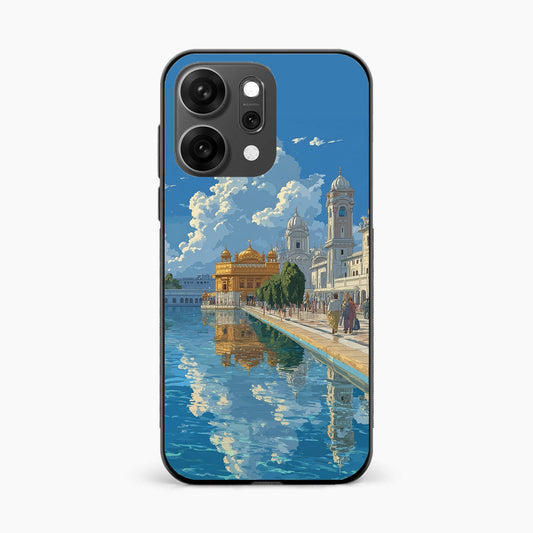 Golden Temple Peace & Faith Oppo Reno 14 Pro 5G Back Cover