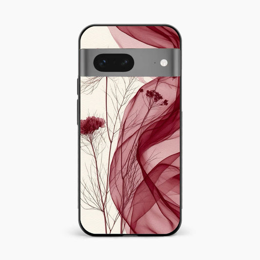 Red Floral Dream Google Pixel 8 Back Cover