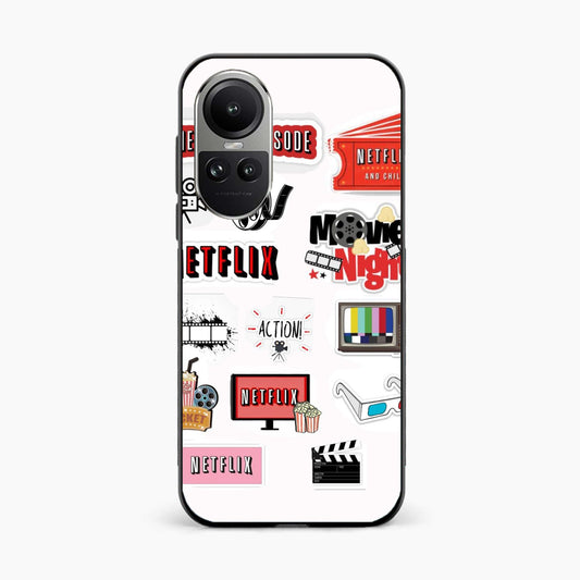 Movie Lover Oppo Reno 10 Pro Aesthetic Back Cover