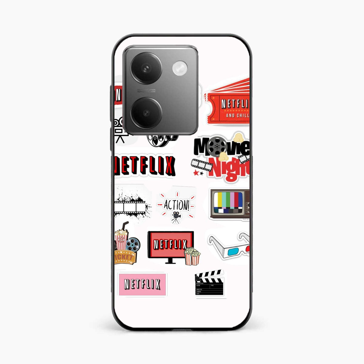 Movie Lover Vivo Y200 Pro 5G Aesthetic Back Cover