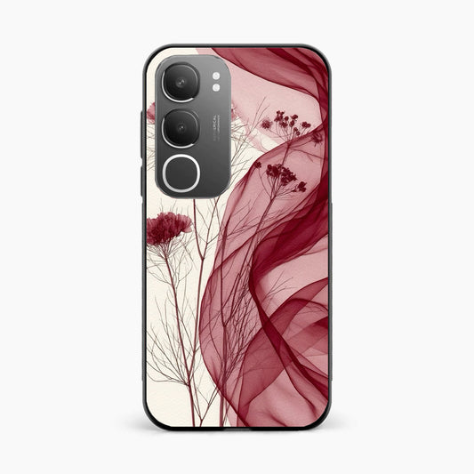 Red Floral Dream Vivo Y29 5G Back Cover