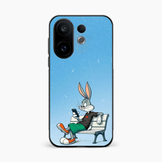 Chill Bunny Aesthetic Vivo V60 5G Back Cover
