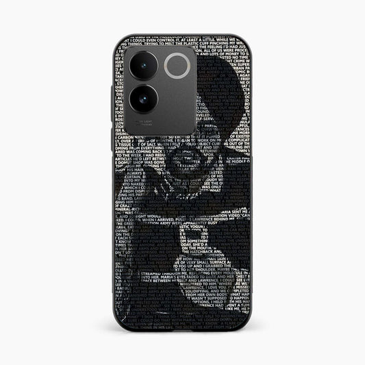 Sidhu Moosewala Minimal Text Art Vivo T2 Pro 5G Back Cover
