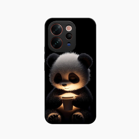 Soft Glow Panda Vivo V70 5G Back Cover