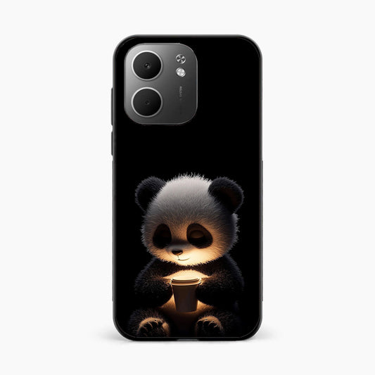 Soft Glow Panda Oppo A5x 5G Back Cover