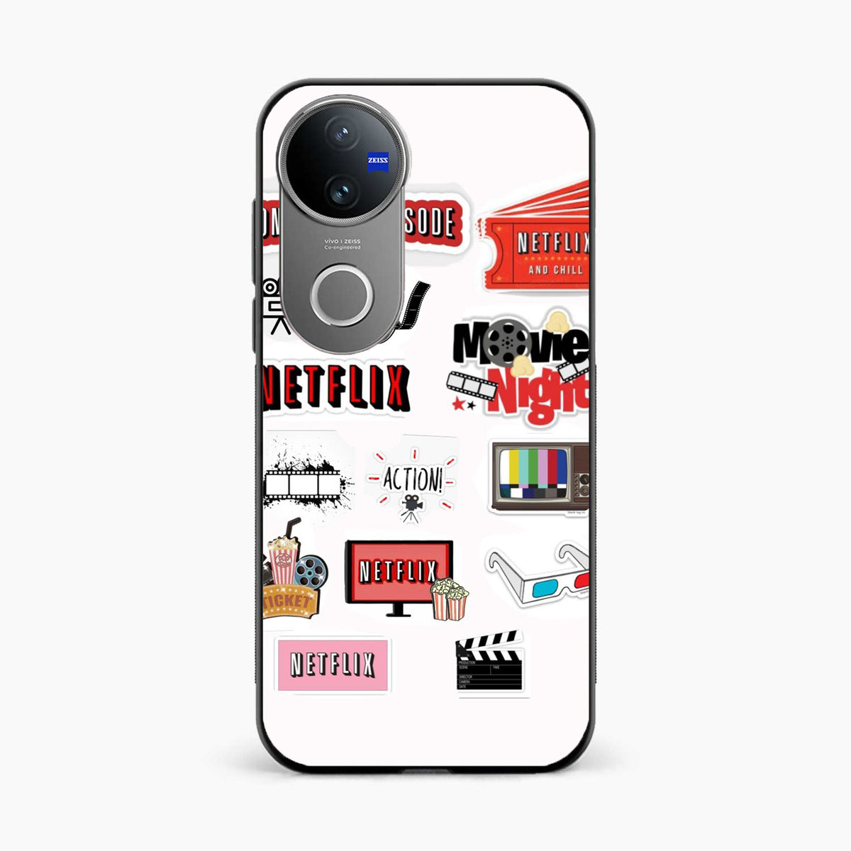 Movie Lover Vivo V50e 5G Aesthetic Back Cover