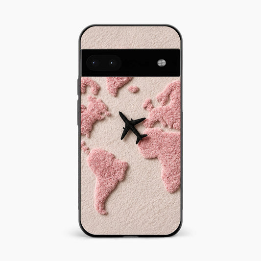 Pink Travel Mood Google Pixel 8A Back Cover