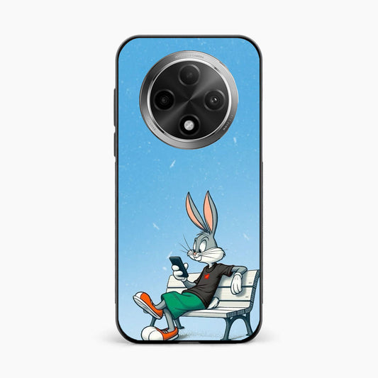 Chill Bunny Aesthetic Oppo F27 5G Back Cover