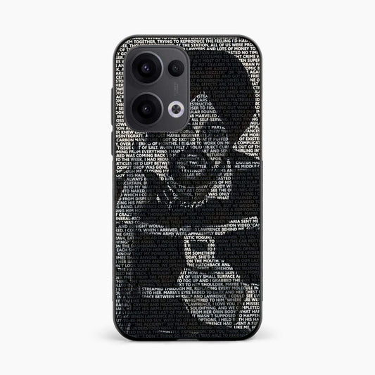 Sidhu Moosewala Minimal Text Art Oppo Reno 13 5G Back Cover